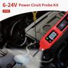 DC  6-24V Automotive Electric Circuit Tester 8A Car Power Circuit Probe Kit  Vehicle Diagnostics