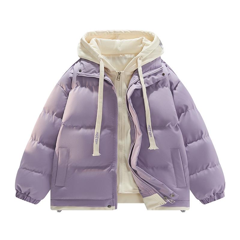 

Men s Winter Two-in-One Thickened Down Cotton Jacket - Youth Trendy Outerwear XL [65-75 kg]