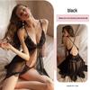2025 Plus Size Women's Ice Silk Lace Nightdress - Sexy Thin-Style Camisole for Summer