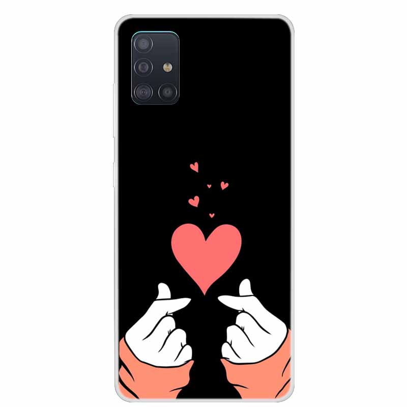 For Coque Samsung Galaxy A71 A51 M31 Case M31S Soft Silicone Back Case for Samsung A71 M31S Cover A 51 Shockproof Case M31 Cover
