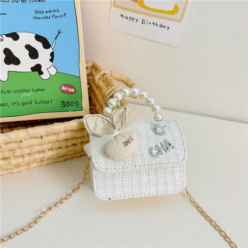 

Adorable Mini Princess Rabbit Crossbody Bag For Girls In Vibrant Colors And Fun Designs White