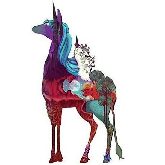 Unicorn Vinyl Decal Sticker for Car or Truck Bumper
