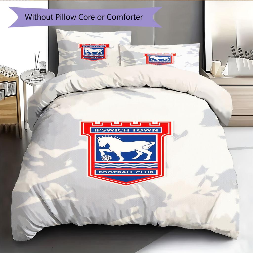 ITFC Bedding Quilt Set Quilt Cover Pillowcase Home Decoration Birthday Gift (1 * Duvet Cover + 2 * Pillowcase, Without Core)