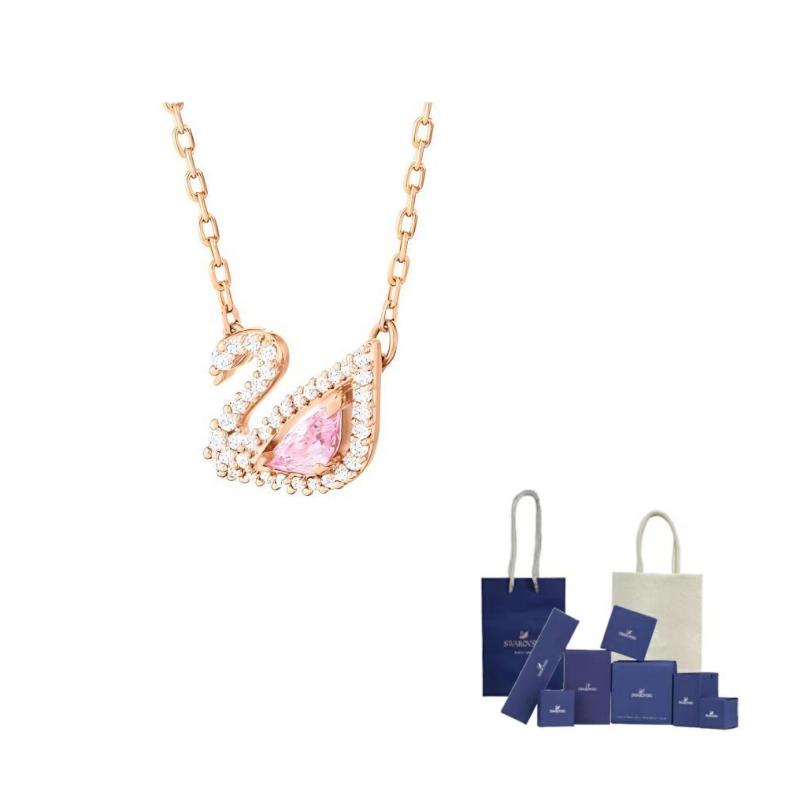 Swarovski mākslīgā kristāla akmens, cirkona kaklarotas