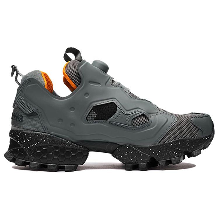 SMG x Reebok InstaPump Fury OG Mittelgrau Kräftiges Orange Unisex-Sneakers Trek-Grau GX0049