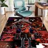 Five Nights at Freddy's Pattern Rug, Indoor/Outdoor Mat, for Picnic, Gameroom, Bedroom, Office, Living Room, Home Decor Carpet, Birthday Gift