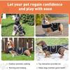 Breathable Pet Spinal Brace Vest Comfortable Dog Support Harness Dog Back Brace  Home Use