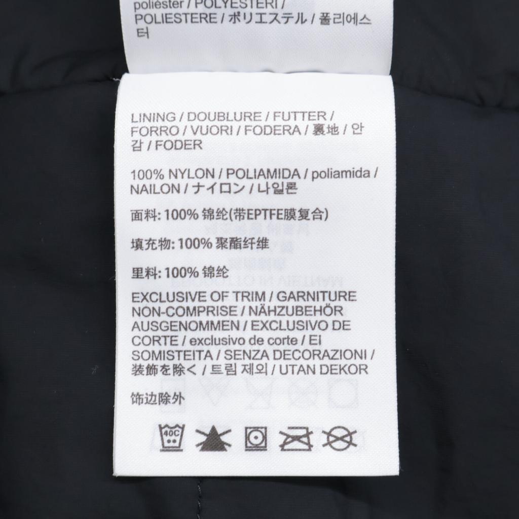 ARC'TERYX X000007371 24-year-old RALLE INSULATED JACKET Rail Insulated Jacket Jacket L blackUsed