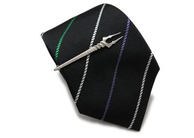 Spear of Longinus Tie Tie Bar Set & (Silver) (Tie/Tie Bar)