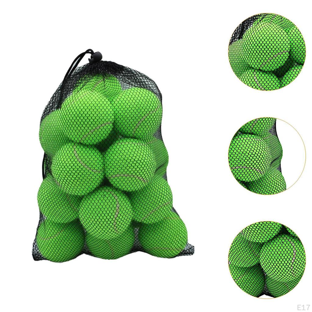 20 Pieces Tennis Balls Training Pet Dog Elastic Wear Resistant for