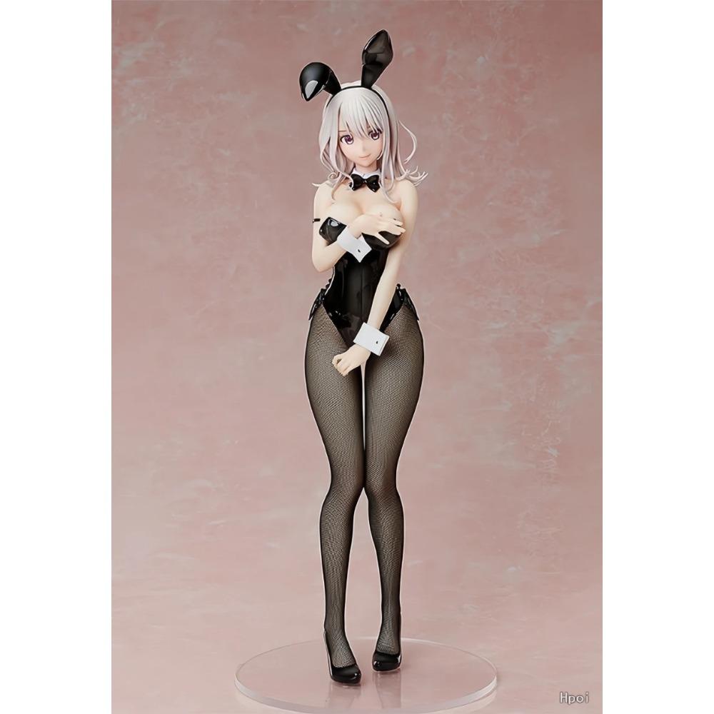 40CM Kuroiwa Medaka Ni Watashi No Kawaii Ga Tsuujinai Mona Kawai Bunny Girl Figure PVC Action Anime Model Adult Collection Dolls