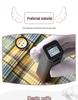 Autumn/Winter Waterproof Coveralls for Babies - Children's Crystal Velvet Stain-Resistant Plaid Bib Shirt & Outerwear