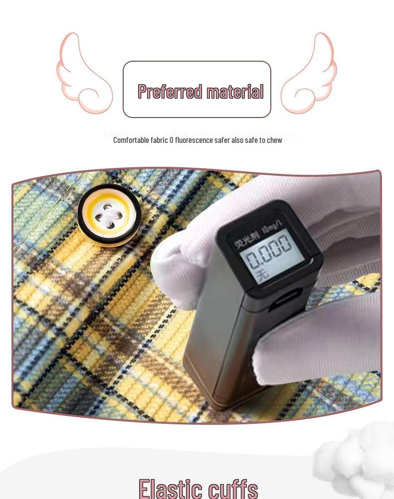 Autumn/Winter Waterproof Coveralls for Babies - Children's Crystal Velvet Stain-Resistant Plaid Bib Shirt & Outerwear