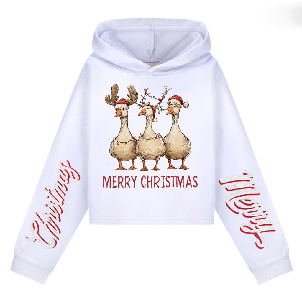 Kids Casual Fashion American Flag Printed Long Sleeve Hooded Sweatshirt