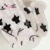 Hair Clip Cartoon Cat Shape Acetic Acid Back Head Hair Claw Anti-slip Teeth Lightweight