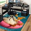 1pc Chic Duck with Sunglasses and Cocktail Chair Mat - Office Desk Pad, Non-Slip Carpet for Home Decor, Suitable for All Seasons, Perfect Gift for Fes
