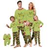 Parent-child Christmas Print Home Suit Long-sleeved Top And Pants