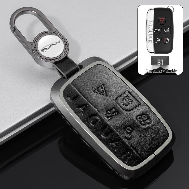 Jaguar Schlüsselhülle für 2022-2024 XEL/XFL/FPACE/XF/EPACE/XE Metallschale