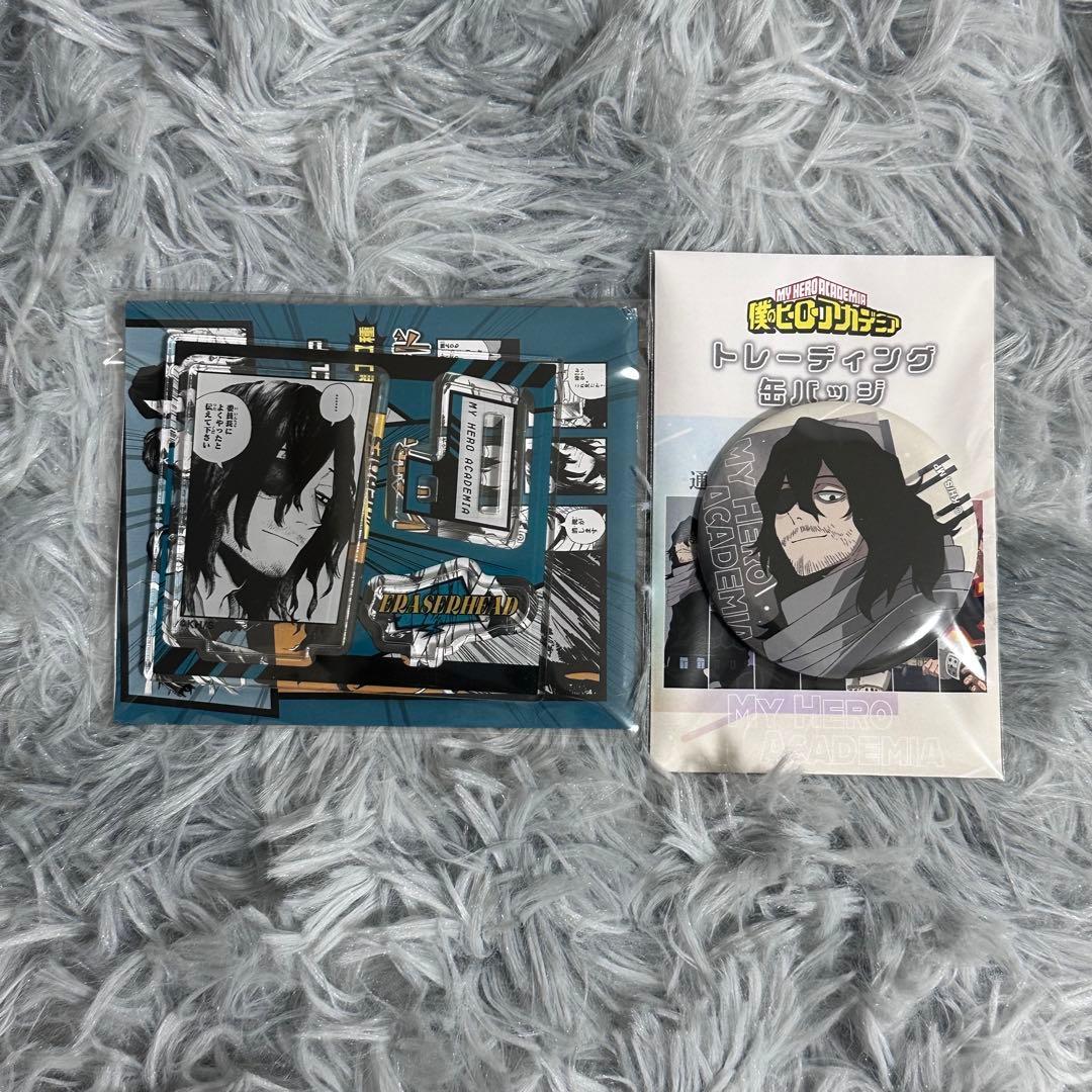 Used My Hero Academia Shota Aizawa Acrylic Stand Can Badge