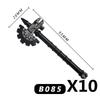 Military Building Blocks MOC Star Movie Characters Solider Figures War Mini Bricks Weapons Accessories Guns Cloak Axe Armor
