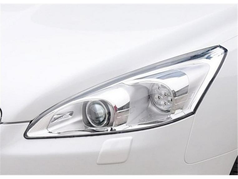 Peugeot 508 (2011-2014) Headlight Back Cover for Xenon/Halogen - Black Shell