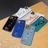 Flannel Love Chain iPhone17Pro Mobile Phone Case 15/16 Suitable for Apple 7p/8plus Wristband Protective Case