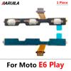 For Moto E11 E11 E11 E6s E7i E7 Power E6 Plus E11s E11I E7I Power ON OFF Mute Switch Control Key Volume Button Flex
