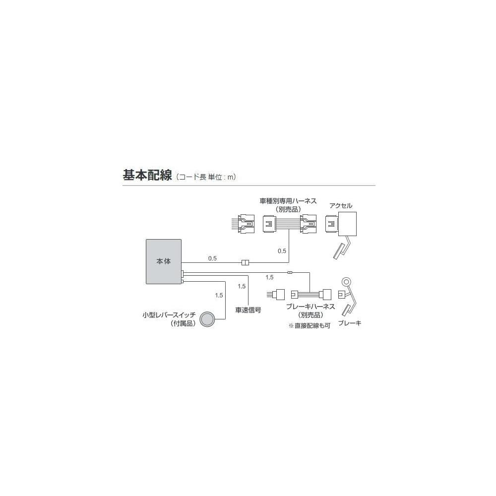 Pivot AC2 Throttle Controller with Auto Cruise Function TH-1A Brake Harness Vehicle-Specific Set