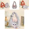 Zootopia Nick Judy Plush Toy Shoulder Bag With Long Plush Material For Kids And Fans