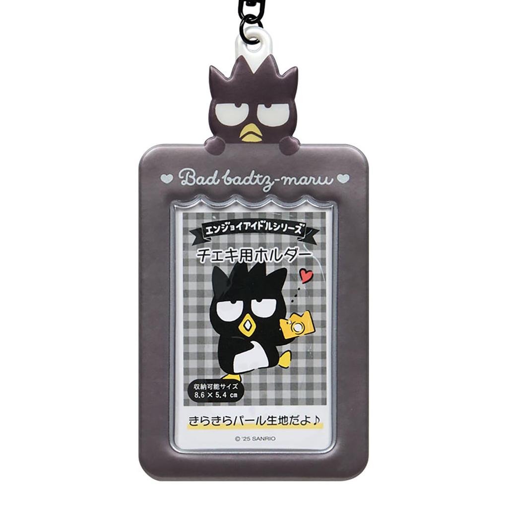 Sanrio Instax Holder (Enjoy Idol) Bad Badtz Maru PVC/Steel Storing Size: Approx. 5.4 X 8.6cm Card Case 600130