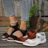 Fashion 2025 New Summer Sandals Travel Women Shoes New Sandal Sole Durable Sandal Ladies Outdoor Beach Slippers Platform Sandales Femme