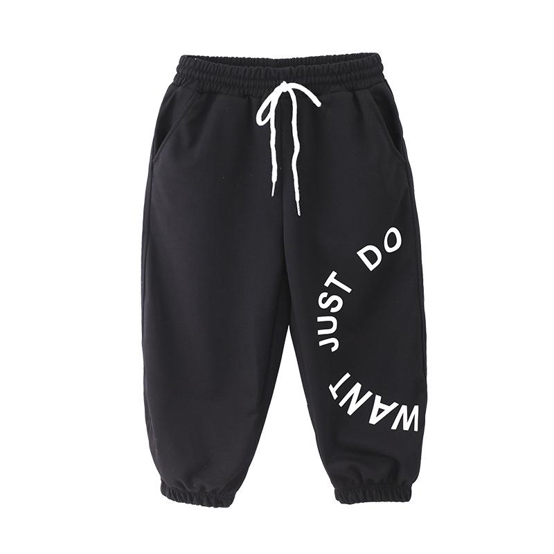 Kids' Hip Hop Dance Outfits: Boys & Girls Spring/Autumn Performance Wear with Crop Tops and Sweatpants