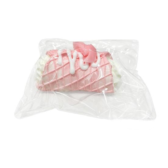 

Simulated Strawberry Cake Squeeze Toy Anxiety Relieving Fruit Chocolate Wafer Roll Sensory Toy Soft Stretchy Dessert Focus Aid Relaxation Tools