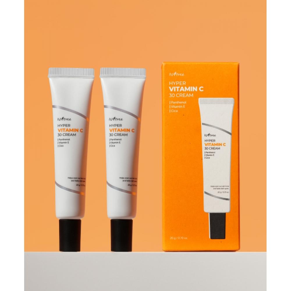 Isntree [2paCk] [tibetan Brother Co Developed] Hyper Vitamin C 30 Cream 20ml NONE