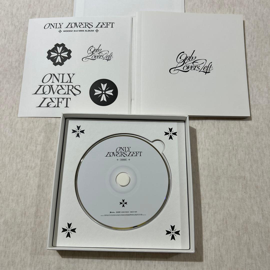 

[USED] WOODS ONLY LOVERS LEFT album, opened CD