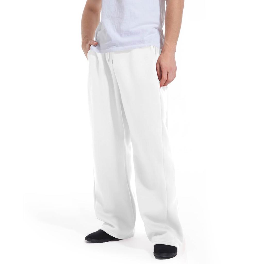 Men's Loose Casual Sweatpants Elastic Waist Drawstring Sports Pants