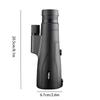 12x50 Telescope Monocular High Power Hd Low Light Night Vision Outdoor Telescope For Camping Hiking Travel Bird Watching