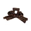 Chic Leopard Bow Hair Claw Clip 2025 - Stylish Women's Hair Accessory for Autumn