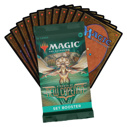Magic: The Gathering New Capena Streets Set Booster English Version Box C95180000 MTG Trading Card Wizards of the Coast C95180003