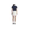 adidas Originals X Sporty & Rich Colaboración SS25 Moda Minimalista Rayas Versátil Casual Falda Faldas de mujer Blanco Brillante Azul Marino Profundo JL7194