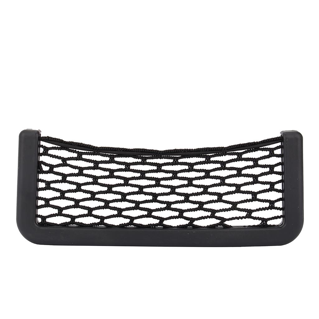 Universal Car Seat Side Back Pocket Storage Organizer Nylon Net Bag Phone Holder