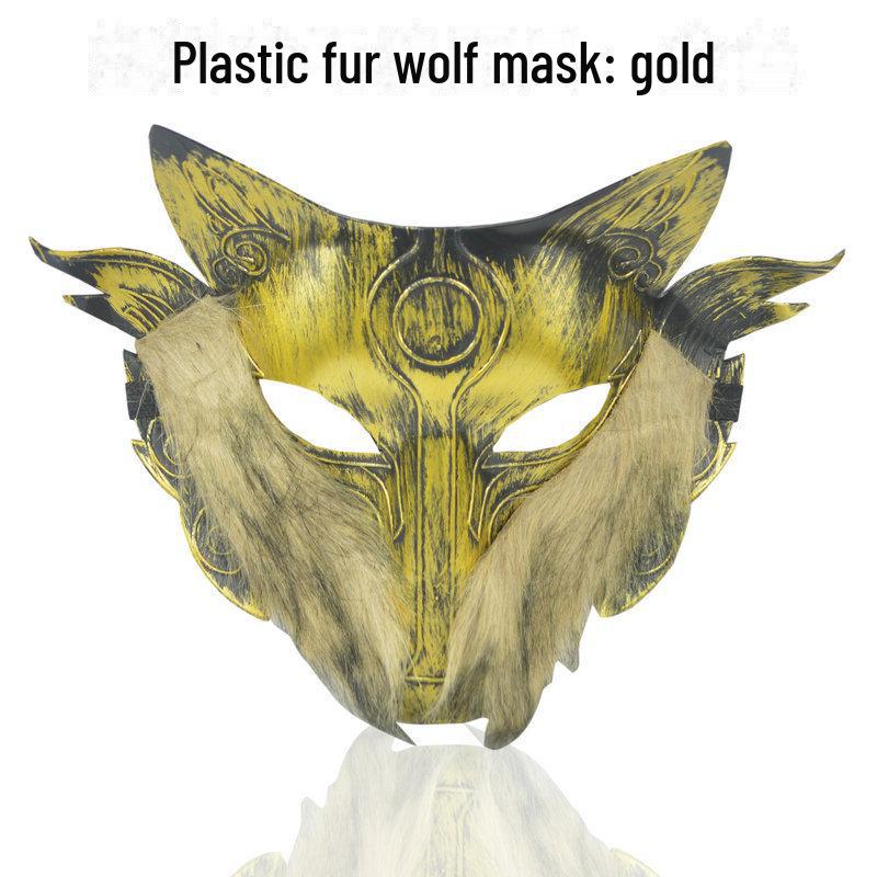 Evil Wolf Halloween Mask - Adult Werewolf Headgear & Child-Friendly Design
