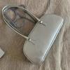 2024 Korean Spring Niche Ballet-Inspired Silver Shoulder Bag: Trendy & Versatile Handbag