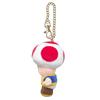 Sanei Boeki Super Mario All Star Collection Toad Mascot, W7.5 x D7.5 x H12cm, MM10