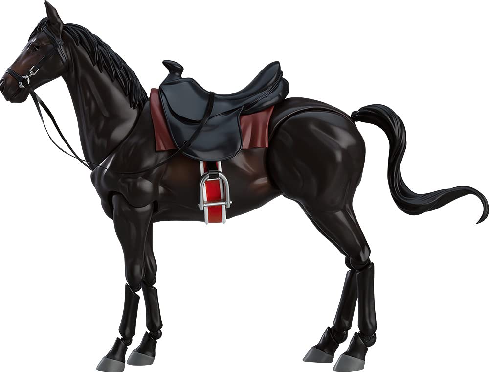 

figma horse deer plastic painted movable figure ver.2 [black hair] non-scale