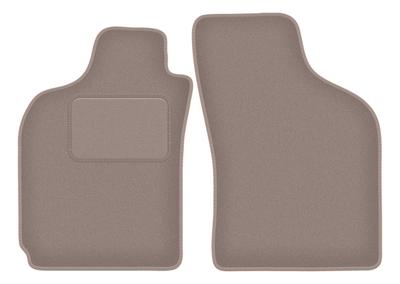Beige Front Floor Mats For: Fiat Siena Sedan (1996-2006)