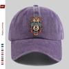 pc pcs American Vintage Tattoo Baseball Cap Suitable for Men  Women Adjustable Trucker Hat with Buckle Closure Leopard Prin