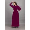 Damen Designer Georgette Genähtes Ausgestelltes/A-Linien-Kleid Kurta Oberteil Tunika Kurti Kleid VF-1866c