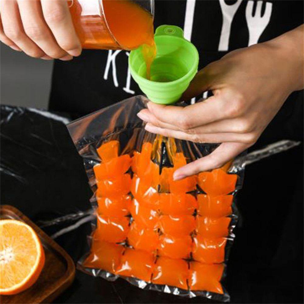 Kitchen Gadgets Disposable Freezing Maker Popsicle Molds Ice-making Bags Ice Cube Mold Ice Cube Bag