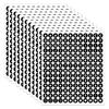 840pcs 5 Sheets 0.5 Inch Mini Round Letter Stationery Sticker Removable Number Alphabet Sticker for DIY Scrapbook Card Mug Craft